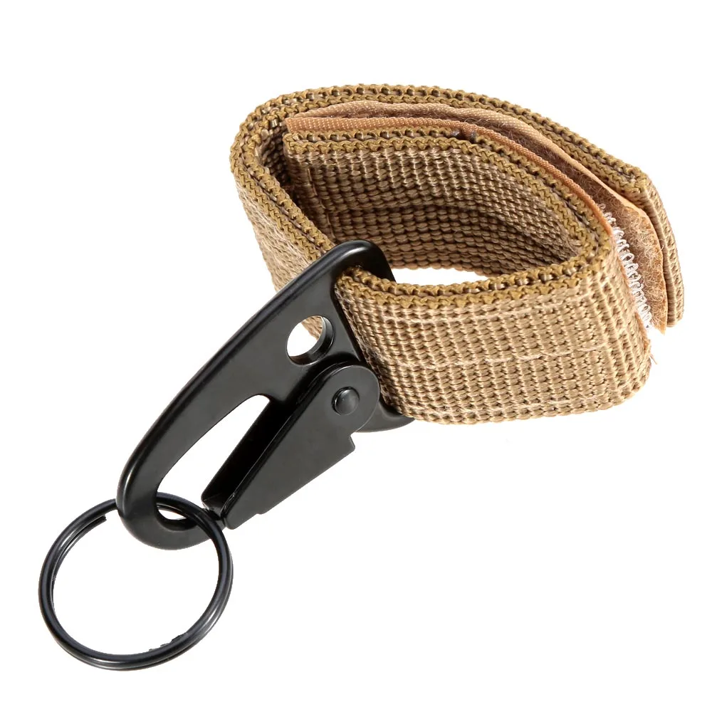 Карабин высокопрочный нейлоновый тактический рюкзак ключ крюк MOLLE пряжка для