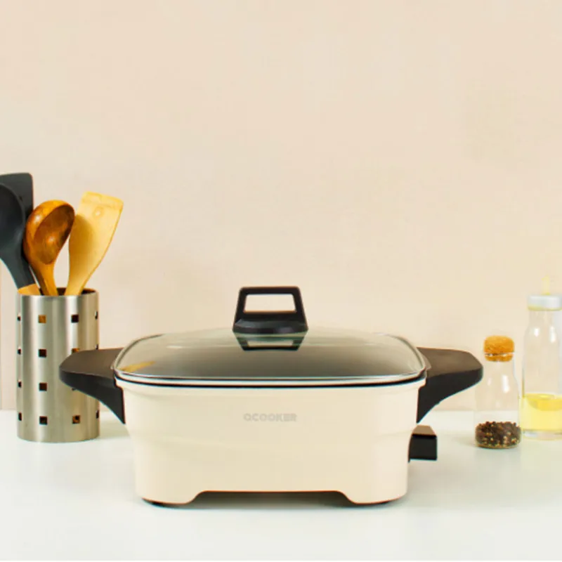 1 Mijia QCOOKER 4L многофункциональный бытовой электрический горячий горшок пищевой антипригарное покрытие контроль температуры сплав горшок