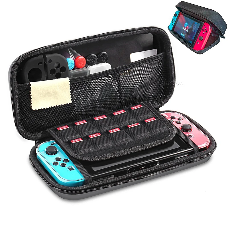 Жесткий чехол из ЭВА для Nintendo Switch водостойкий EVA сумка хранения аксессуары
