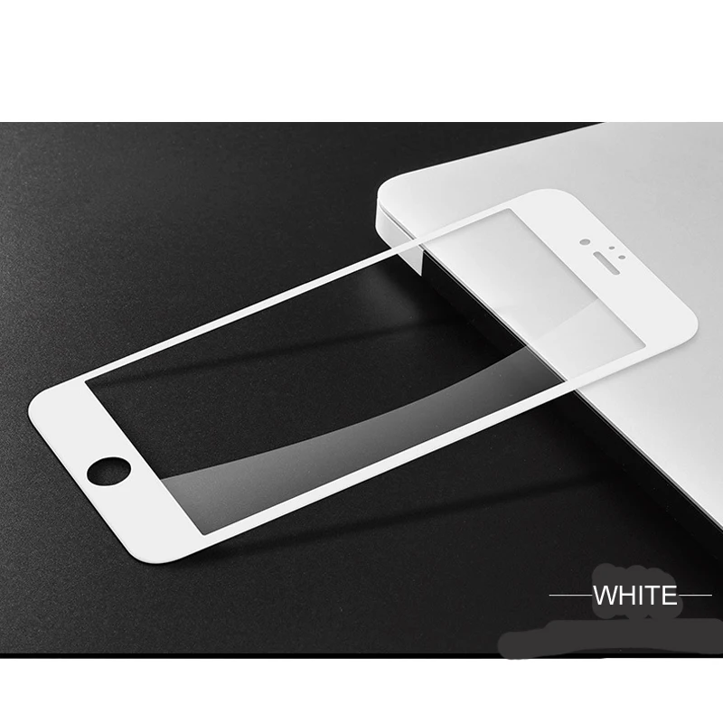 ESVNE(2 шт./лот) 3D мягкие edge Full Cover закаленное стекло для iPhone 6 7 8 Plus X стекло iPhone 6S Экран протектор 9H твердость плёнка защитное стекло на айфон 6 7