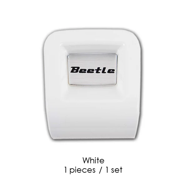 White Подходит для Valkswagen new Beetle 2013, для подарка, для стайлинга автомобилей, для прошивки отверстий в колесах, наполнителя, отделка, литье, крышка, наклейка, зажим - Название цвета: White