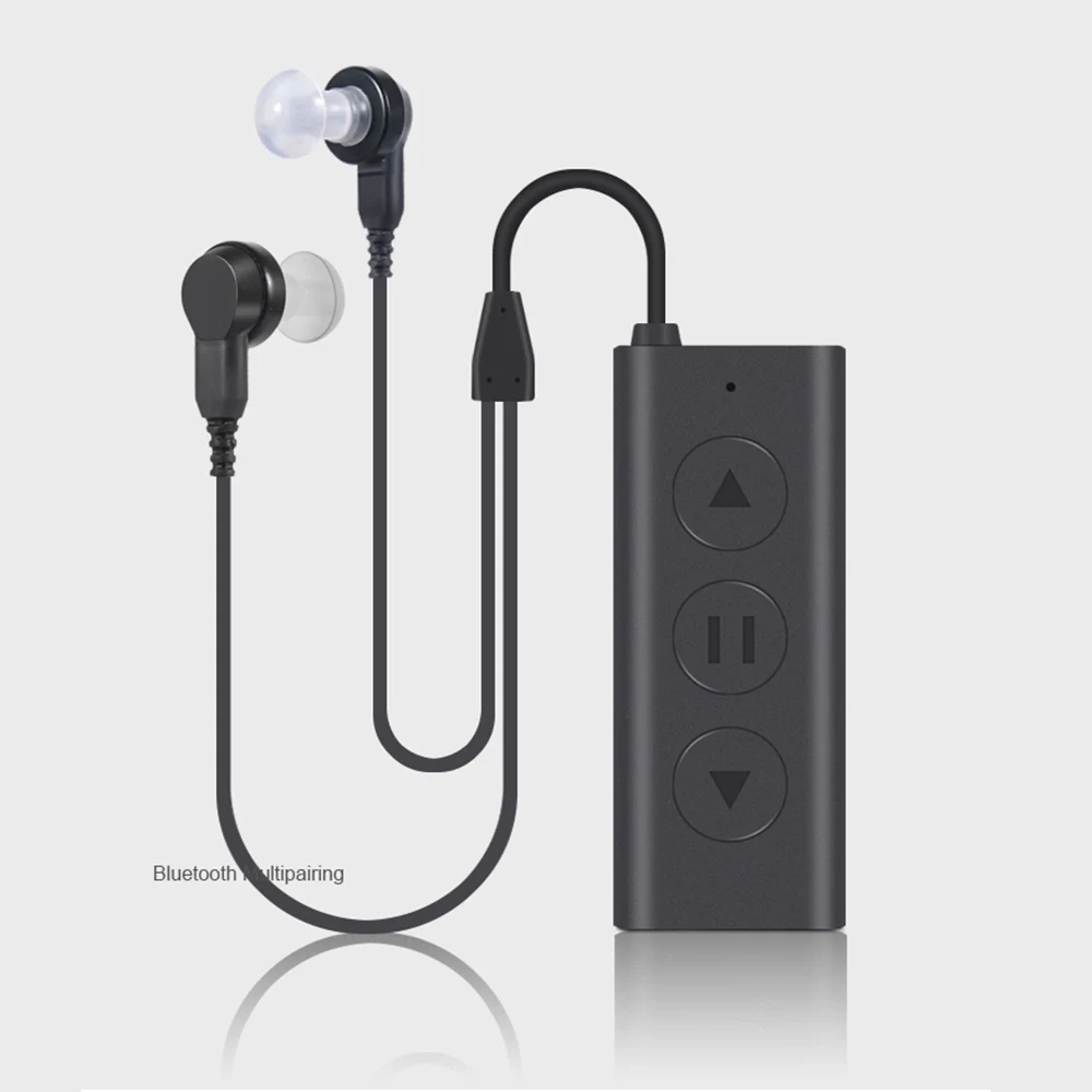 Новые беспроводные Bluetooth 5,0 усилитель гарнитура HD стерео Спортивные Bluetooth наушники с микрофоном аудиофоны слуховой аппарат наушники