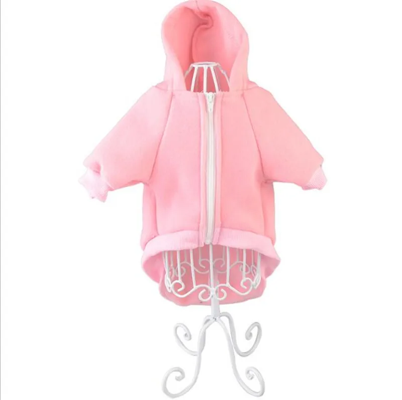 F16 толстовки на молнии для домашних питомцев летняя хлопковая толстовка собак