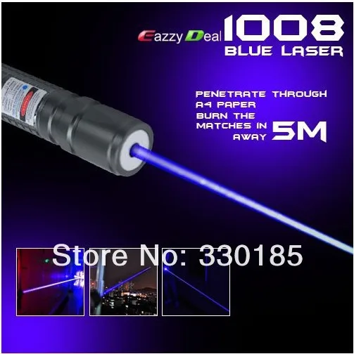 

High power Military Powerful 405nm 5w 5000m Lazer Beam portable violet blue laser pointers Flashlight Light Burning Matches