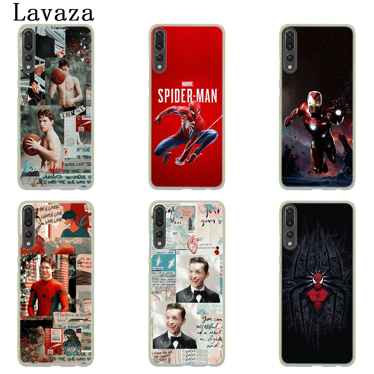 Lavaza Marve том Холланд l чехол для телефона Железный человек Huawei P30 P20 Pro P10 P9 Plus P8 Lite Mini