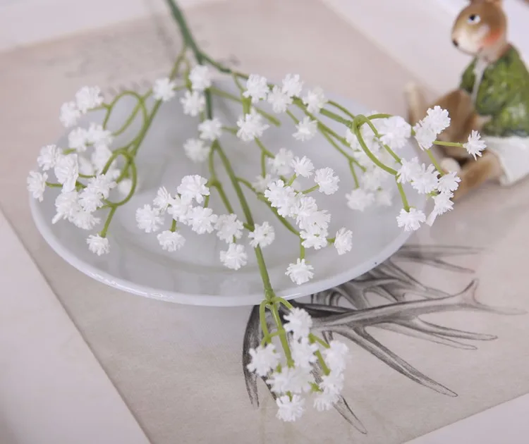 1 шт. 56 см DIY деревенский искусственный цветок с вкраплениями mantianxing декор для домашнего стола свадебный цветок пластик Гипсофилы babysbre