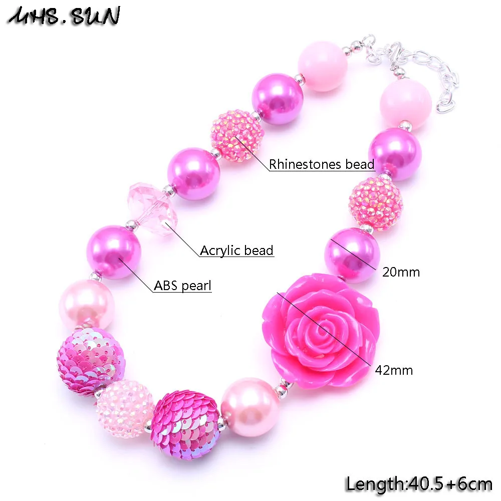 2 шт. детское ожерелье из жвачки пузыря|bubblegum necklace|chunky bubblegum necklacechunky bead necklace |