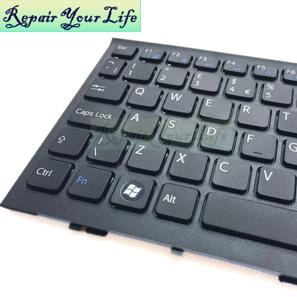 Клавиатура Rapari You Life для ноутбука Sony Vaio VPC-EL VPCEL VPCEL15EC VPCEL25EC с черной рамкой |