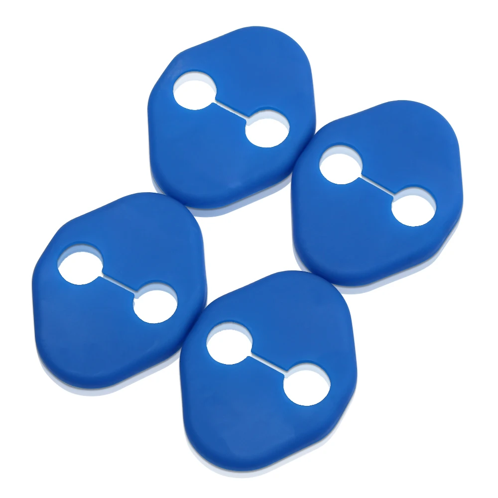 Отделка дверного замка автомобиля 4 шт. защитный чехол для KIA RIO K2|cover antenna|lock computerlock