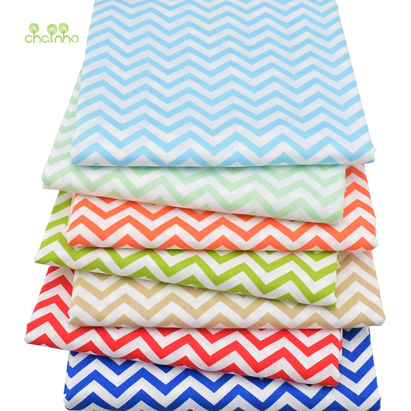 

7pcs/Lot, 40cmx50cm/Pcs, Printed Twill Cotton Fabric Patchwork/Cartoon Pattern Tissue Cloth Of Handmade DIY Quilting Sewing