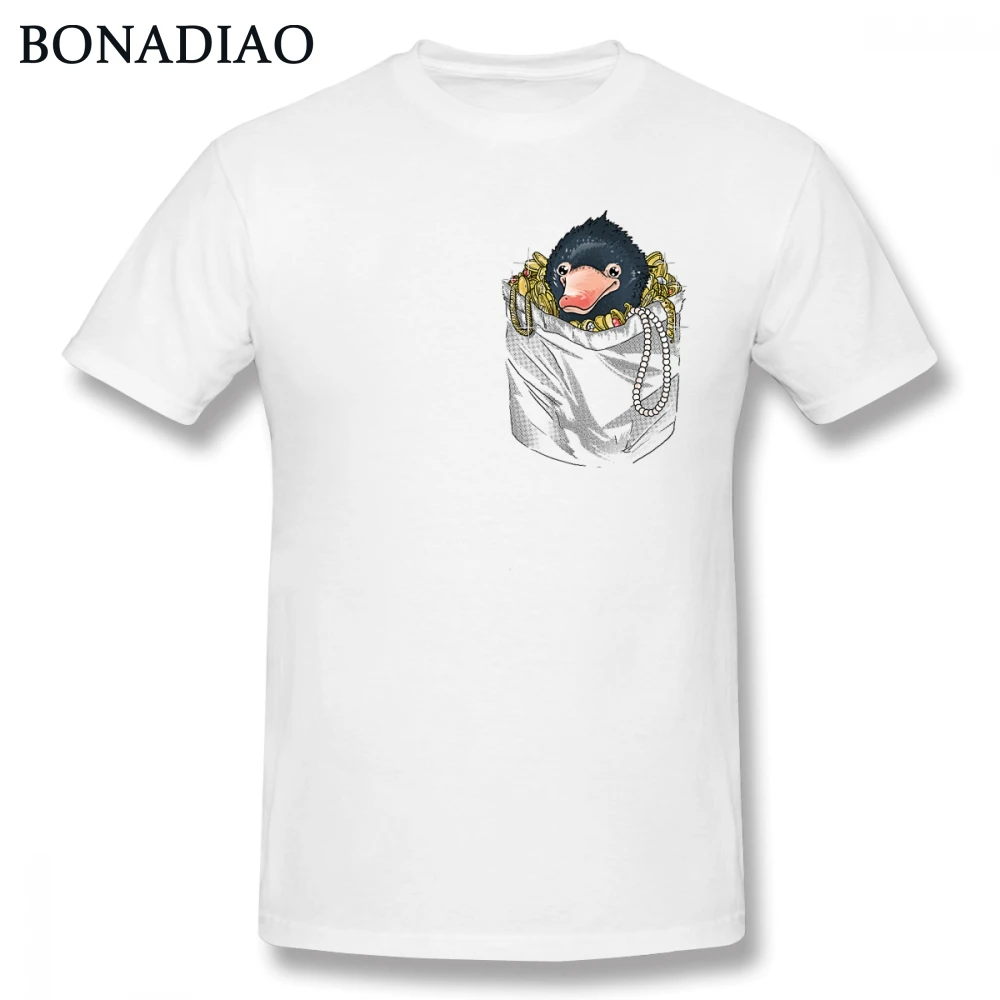 Cute Mini Treasure Niffler T Shirt Quality Print Unisex Short Sleeve Crewneck Big Size Tee shirt Wholesale| |