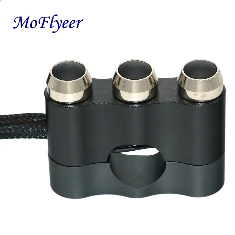 

MoFlyeer 7/8" 22mm CNC Aluminum Motorcycle Handlebar Control Switch Motorbike Horn Button Electric Start Kill Fog Lamp Light