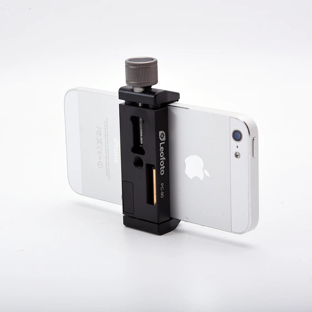 

Smartphone Tripod Mount Aluminum Metal Universal Smart Phone Clamp Tripod Adapter Holder Clip for iPhone 7 plus