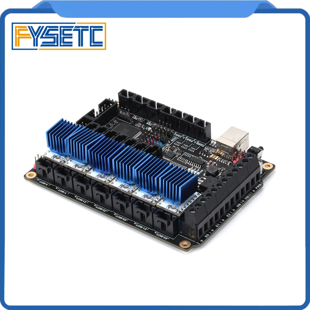 Шаговый Драйвер FYSETC TB67S109 6 шт. + плата F6 V1.3 универсальное решение для электроники