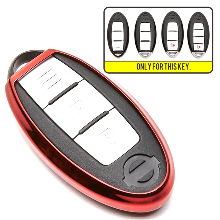 Чехол KUKAKEY для автомобильного ключа Nissan Motorola Livida X Trail T31 T32 Qashqai Teana March Juke Shell|Футляр