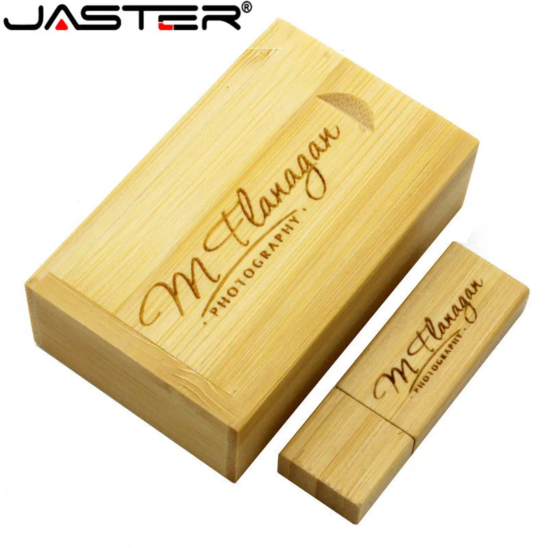 JASTER (более 10 шт бесплатный логотип) фотография клиента Логотип Деревянный usb +