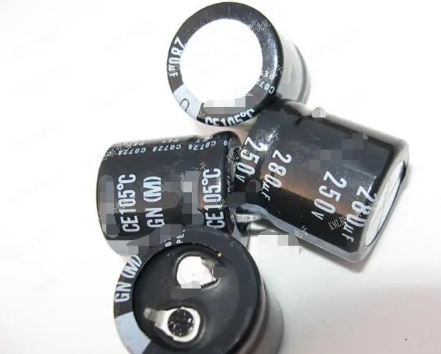 

250V 280UF GU series, diameter 22MM, high 25MM.