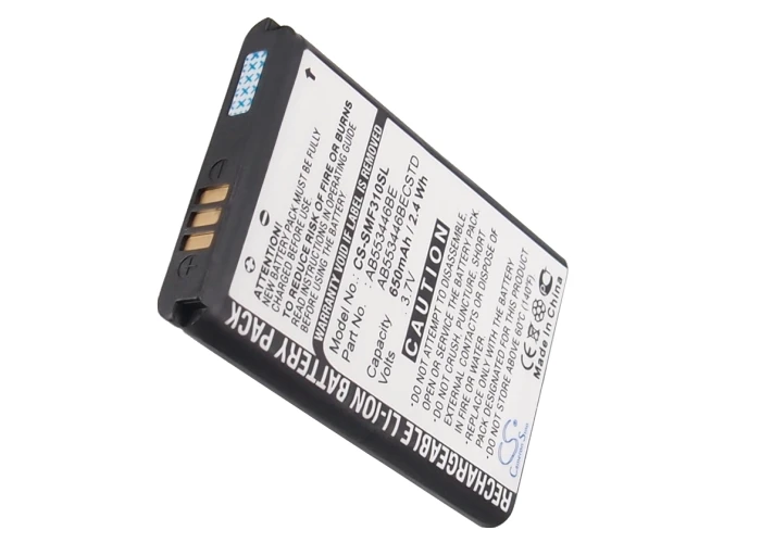 Cameron Sino 650 мАч аккумулятор AB553446BE для Samsung GT B2100 E1410 A401 A411 A412 F310 SGH F318 i320 I320N M110