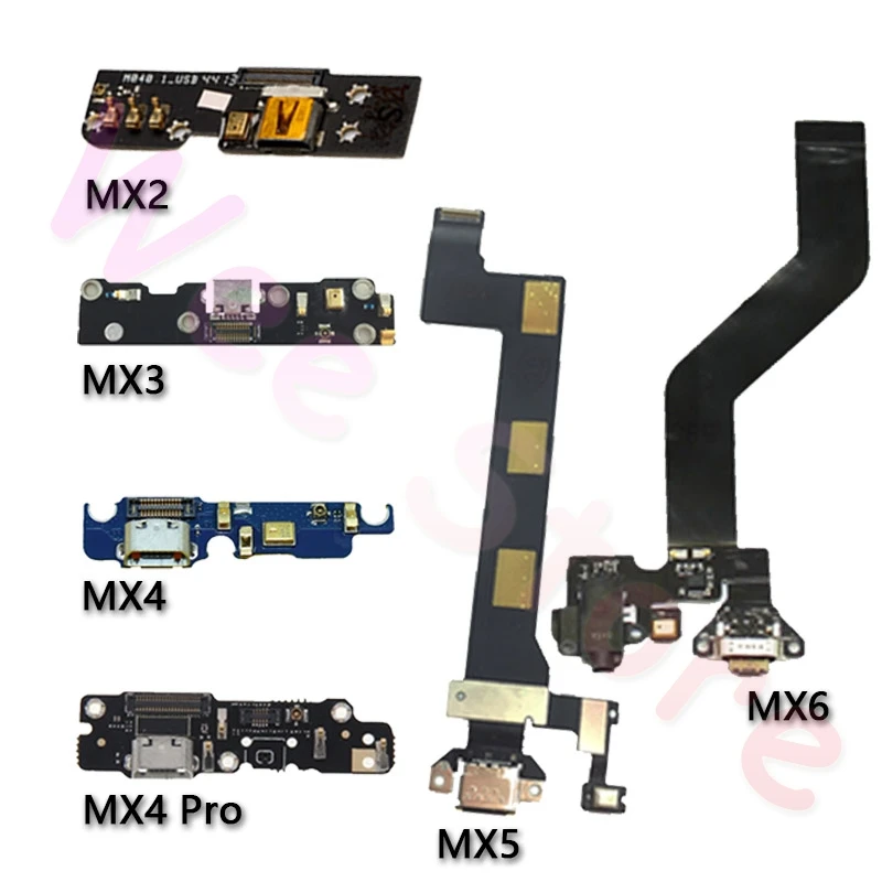Разъем USB для зарядки док станция с гибким кабелем Meizu MX6 MX5 MX Pro 5 6 оригинальные