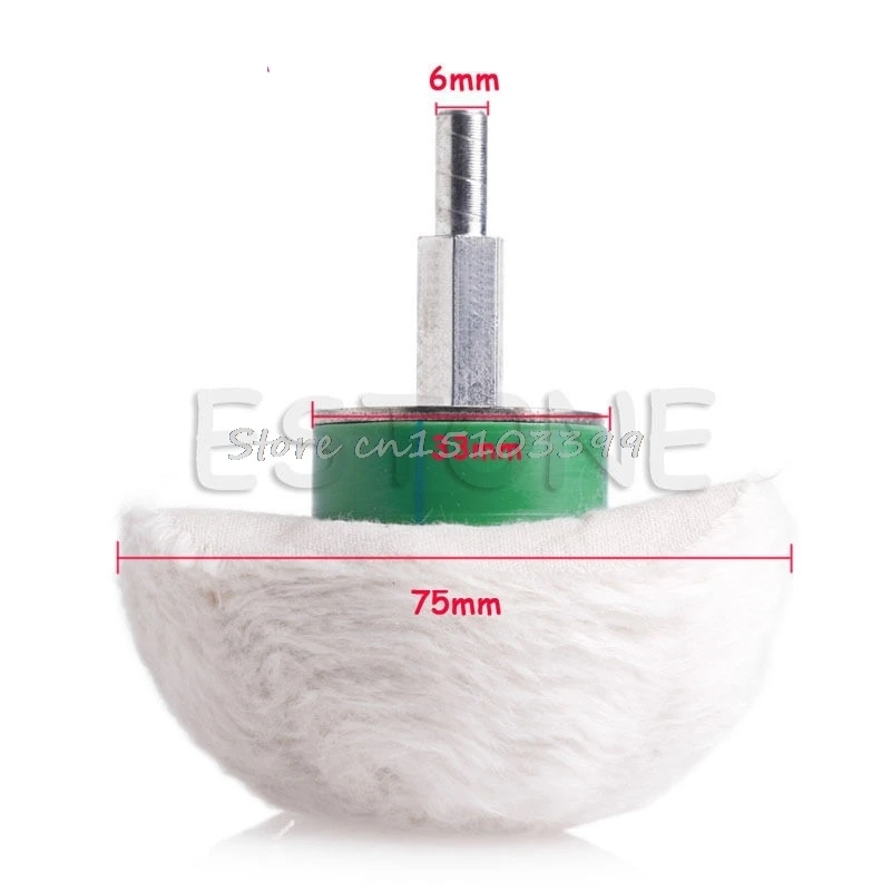 3 ''ватный купол Полировка полировочное колесо полировка дрель 1/4''