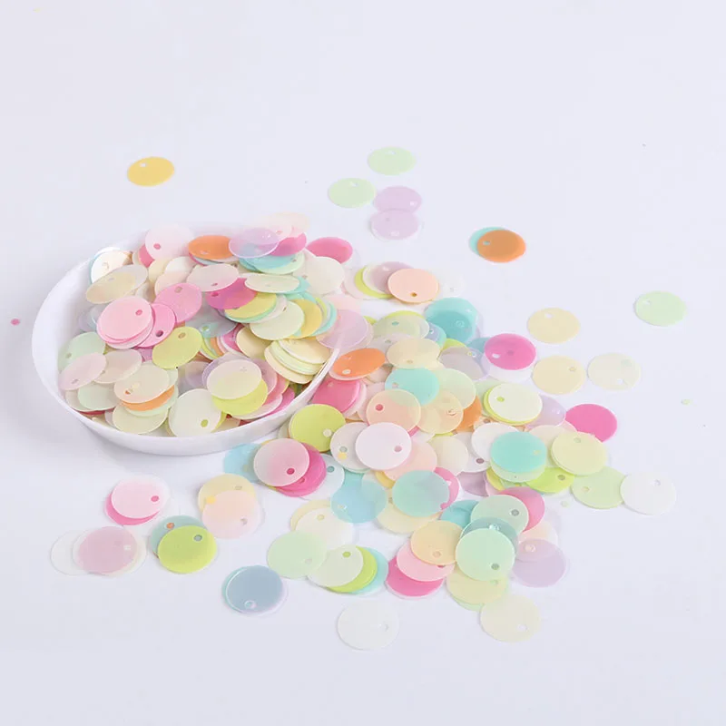 Mix Light Color Блестки 10 г/лот смешивания Цвет ПЭТ хлопья чашки конфетти пайетки с блестками для шитья Свадебная вечеринка украшение DIY аксессуары - Цвет: Mix Light Color