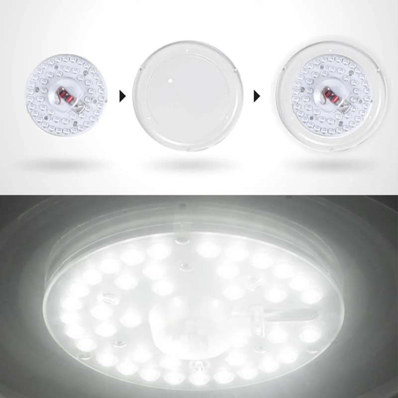 

HOT 12W/16W/20W/24W LED Ceiling Lamp SMD 5730 PCB Board Modified Source LED Bulb Light NDS66