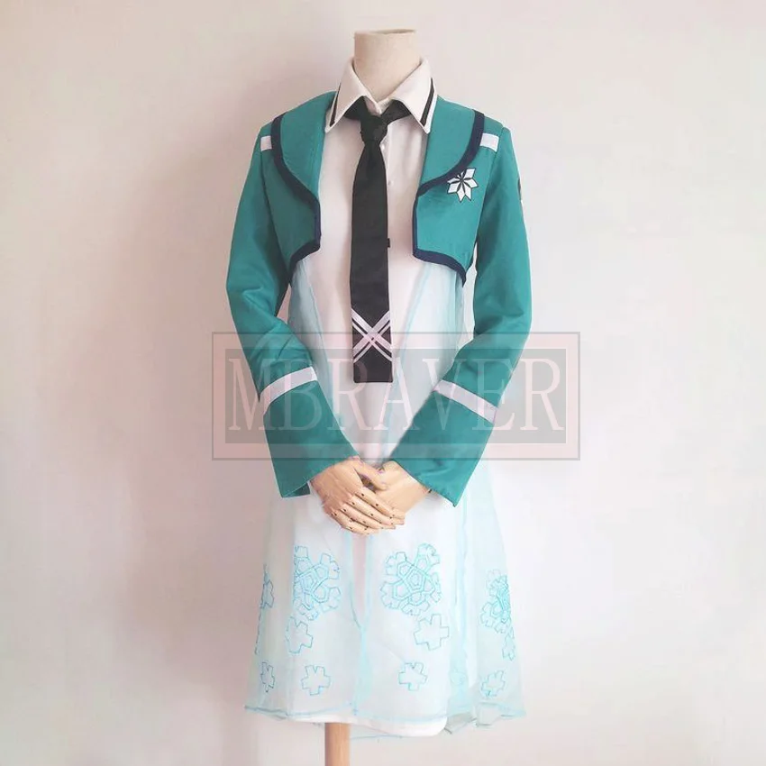 Непутёвый ученик в школе магии Косплей Сиба Миюки Косплэй костюм: пиджак + жилет