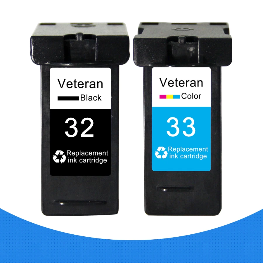 Чернильные картриджи Veteran для Lexmark 32 33 P315 P450 P915 P4330 P4350 P6210 P6250 X3350 X5250 X5270 X7170 X7300
