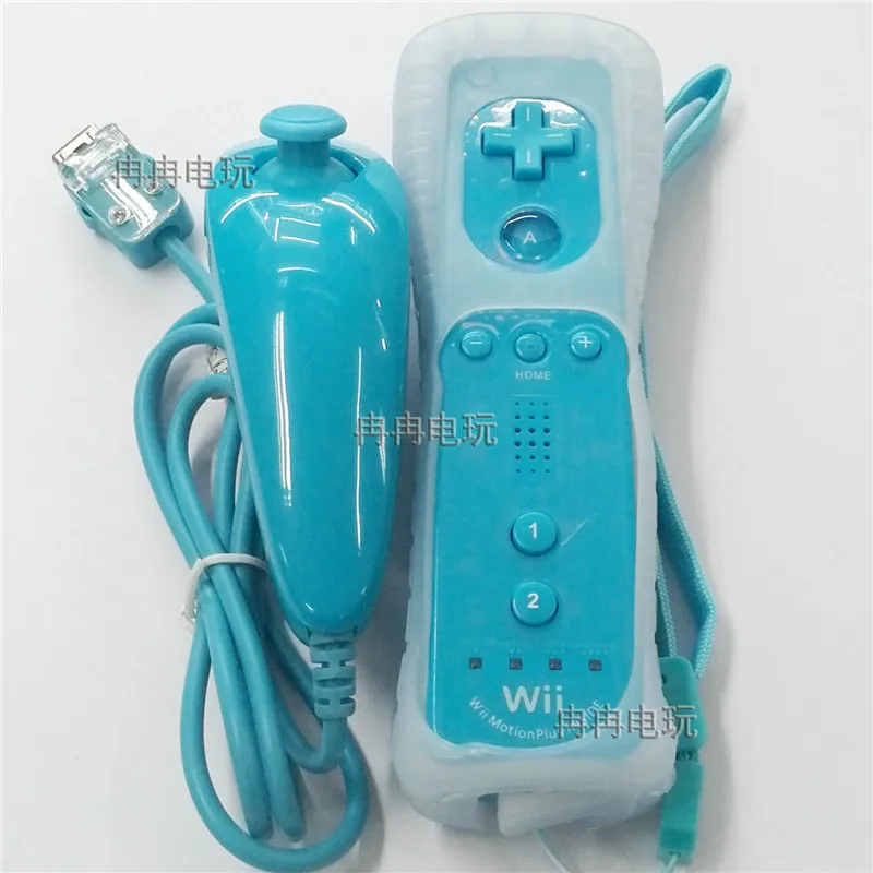 Новинка для Nintendo 2 в 1 Wiimote встроенный движение плюс внутренний пульт