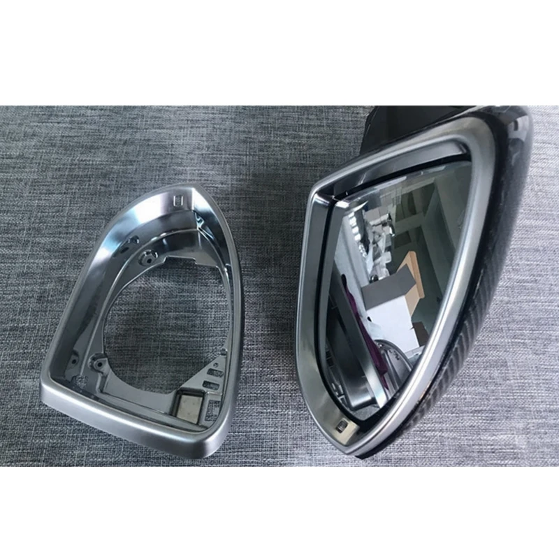 2 шт. для Volkswagen Golf 7 5 Lamando CC Magotan Sagitar Passat Audi A4 A5 Корпус зеркала заднего вида с