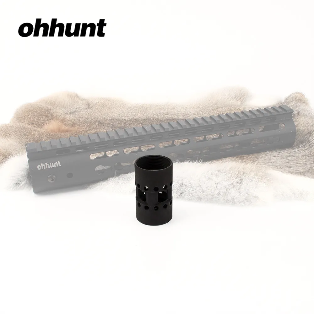 Тактическая стальная цилиндрическая гайка ohhunt алюминиевая для AR15 M4 M16 бесплатный