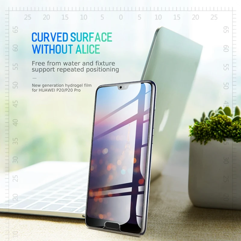 Rock 3D изогнутая мягкая Гидрогелевая Защитная пленка для экрана huawei P20 Pro 0 18 мм