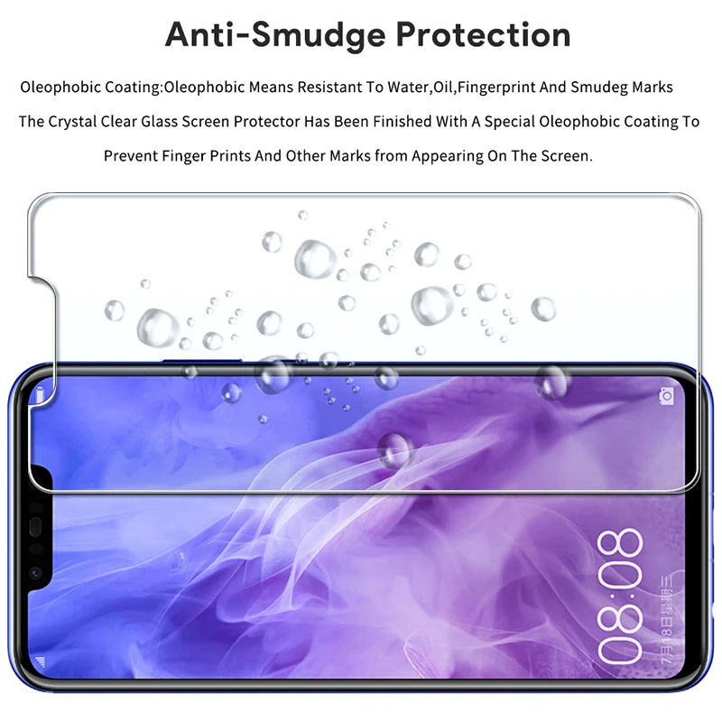 Закаленное стекло для honor 8x max 8c 8 x c lite Защитная пленка экрана huawei x8 c8 защитный
