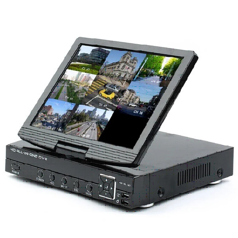 

8ch 3 in 1 AHD & Analog Digital Video Recorder (DVR) & ONVIF Network Video Recorder (NVR) with 10.1 Inch TFT LCD Screen