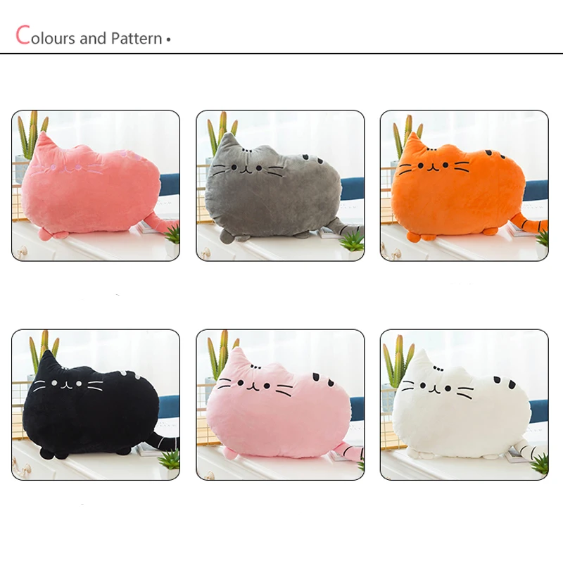 Прекрасный бисквит кошка диван футон Китти задняя подушка забавная вышитая