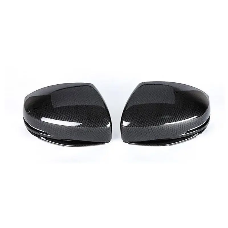 2pcs Pcmos светодиодный сигнал углеродного волокна боковое зеркало Чехлы для Honda FIT JAZZ- 2 шт новые модные зеркальные наклейки внешние части - Цвет: 2pcs