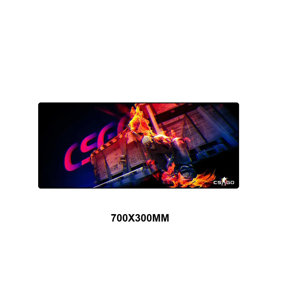 CSGO003 CS GO игровая клавиатура Коврик для мыши большой размер XL Противоскользящий натуральный каучук CSGO геймер Коврик Для Мыши для ПК компьютер ноутбук коврик для мыши - Цвет: CSGO003