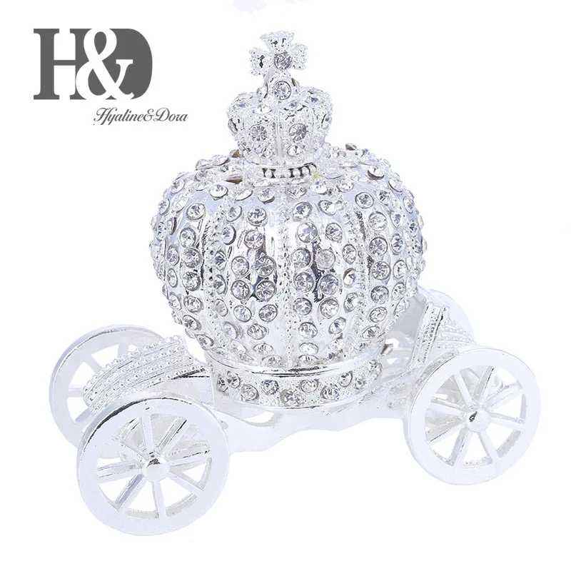 H &amp D винтажная Ювелирная шкатулка с драгоценными камнями Подарочная коробка