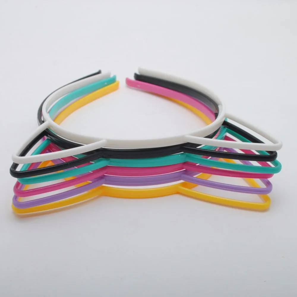4 шт./лот прелестные модные туфли Кот уха Hairbands Для женщин девушек Зубы волос