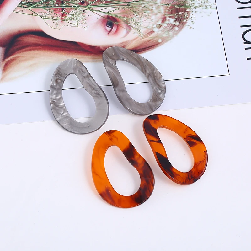 Акриловые серьги с уксусной кислотой геометрические Висячие для женщин