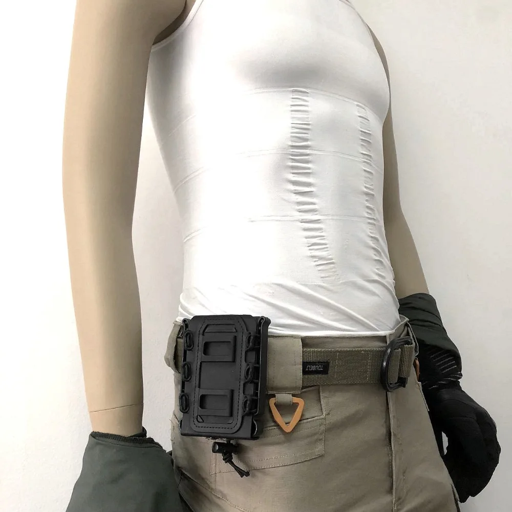 Военные, армейские, охотничьи одиночные Molle 5,56 7,62 подсумок для журналов ремень с крючком принадлежности для охоты страйкбол одиночный кобура для обоймы