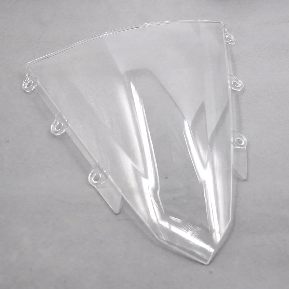 Передняя часть лобового стекла мотоцикла CBR400R CBR500R 16-17 ABS WINDSCREEN Airflow Double Bubble для Honda
