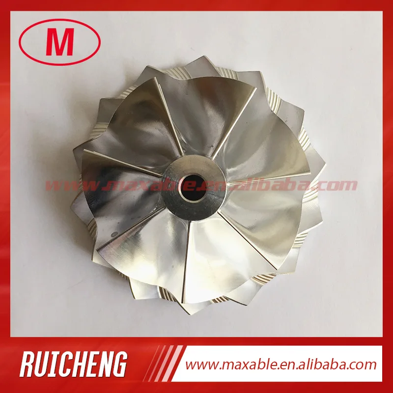 Компрессорное колесо TD04 46 25/57 81 мм 7 + лезвий для турбокомпрессора