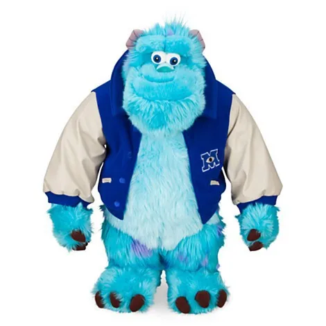 Большой 1 шт. 50 см sulley Sullivan плюшевые игрушки мягкие животные детские мягкие куклы для девочек Рождественский подарок