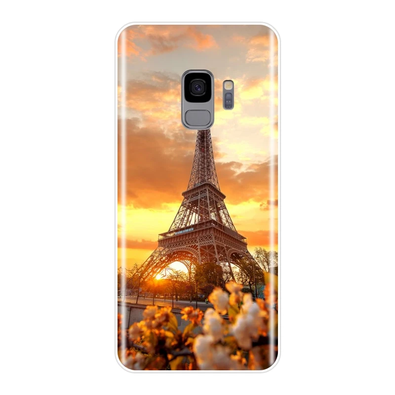 Задняя крышка из ТПУ для Samsung Galaxy S8 S9 Plus S5 S6 S7 Edge мягкий силиконовый чехол с