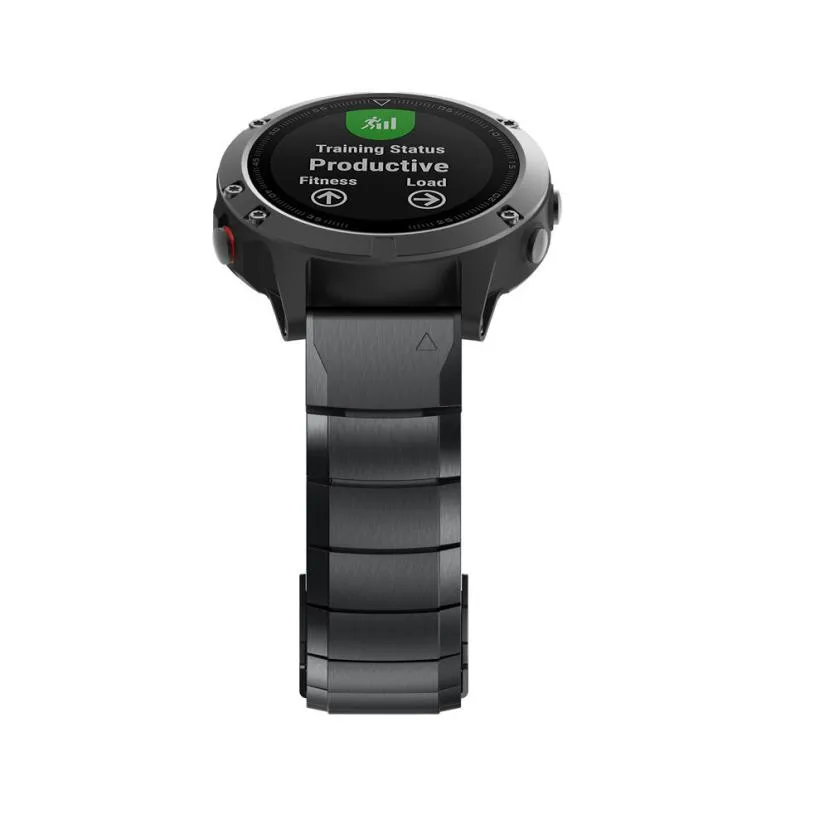 Ремешок для часов из нержавеющей стали ремешок быстрой замены Garmin Fenix 5X часы 15J