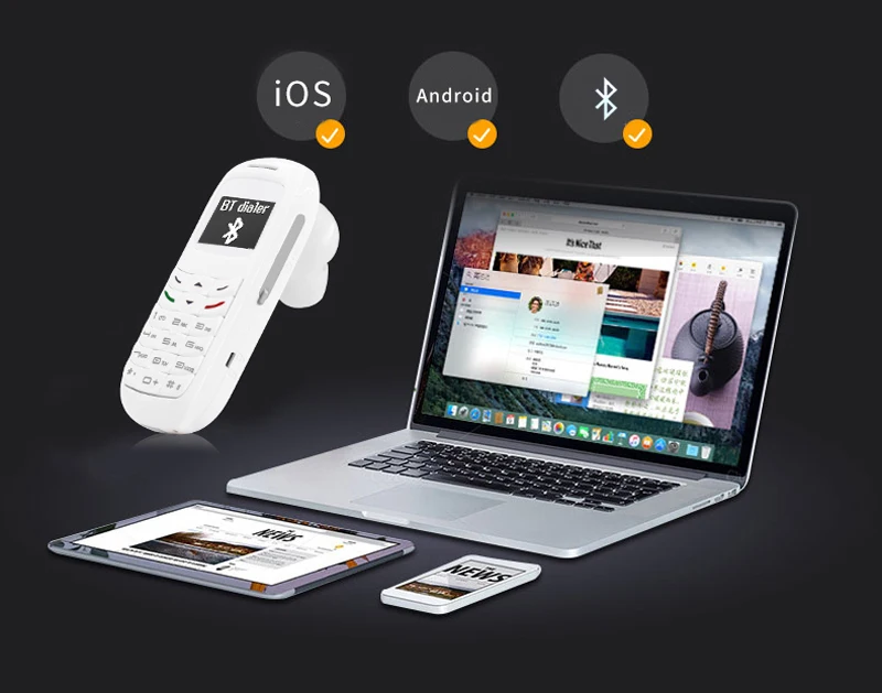 BM70 Волшебная звуковая стерео bluetooth-гарнитура наушники BT dialer GT star BM50 белый список карманный мобильный телефон мини мобильный телефон