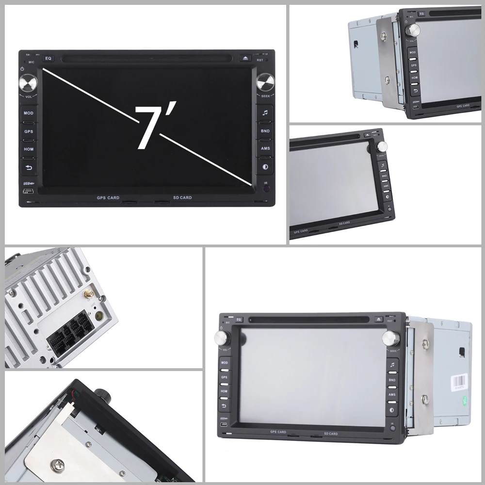 Aoluoya RAM 4 Гб Android 8 0 Восьмиядерный 2 DIN Автомобильный Радио DVD GPS навигация для Volkswagen VW