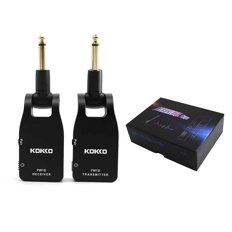 KOKKO FW1D 2 4 Ghz гитарная Беспроводная система подключения 280 градусов Roating Head 24Bit/48KHZ