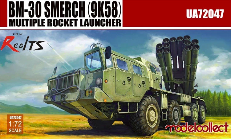 RealTS ModelCollect 1/72 UA-72047 Россия BM-30 SMERCH(9K58